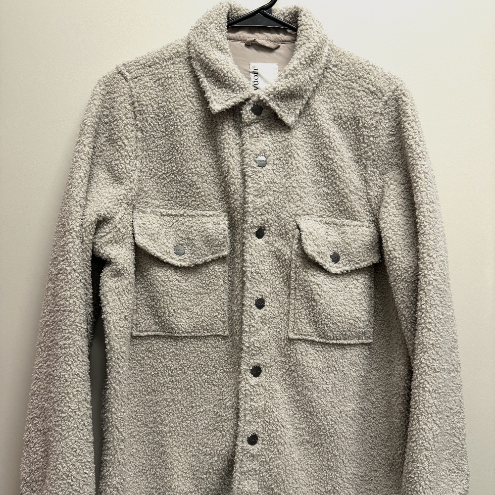 Vuori Sycamore Shirt Jacket - Dark Salt - Size S - Very Lightly Worn